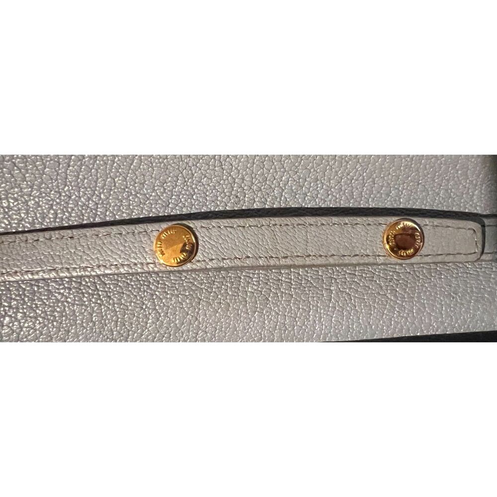 Authentic Miu Miu Wallet On A Chain, Blue With Go… - image 6